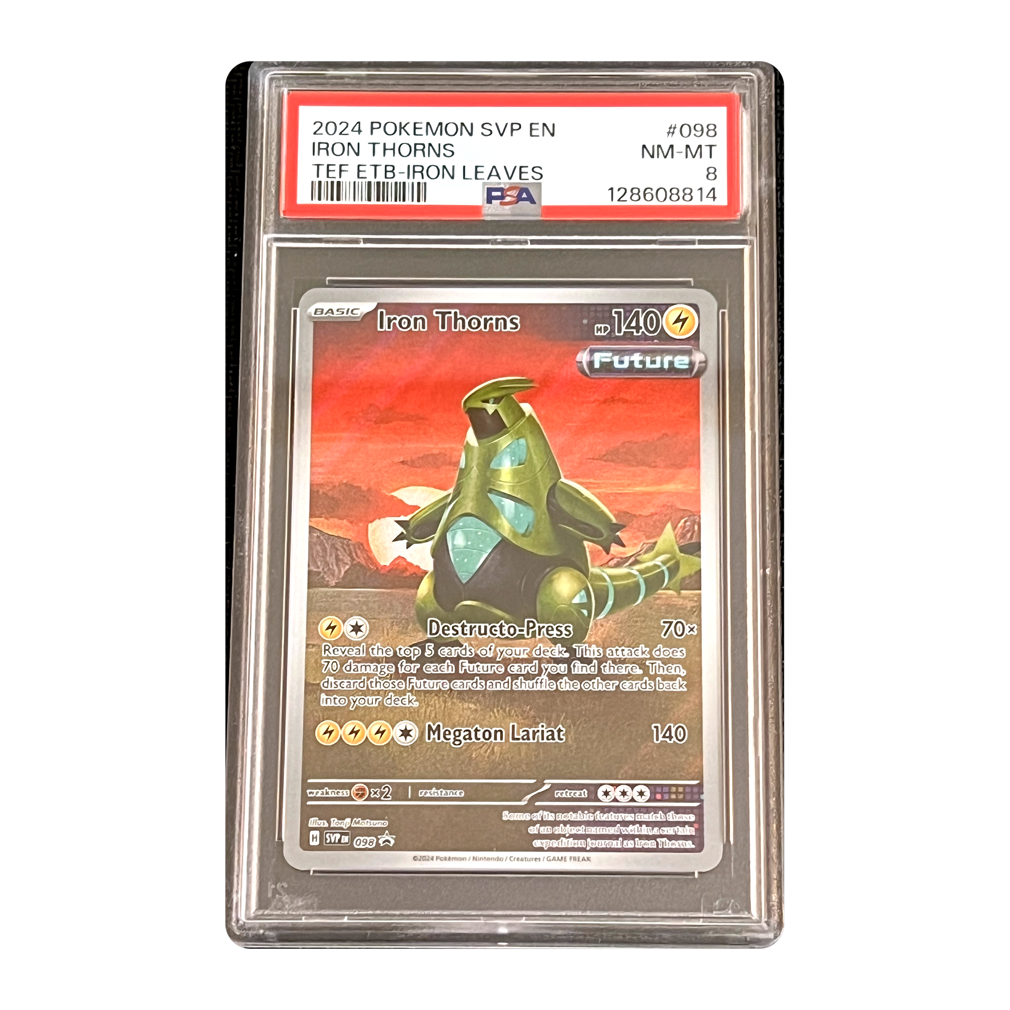 PSA 8 2024 Temporal Forces Iron Thorns