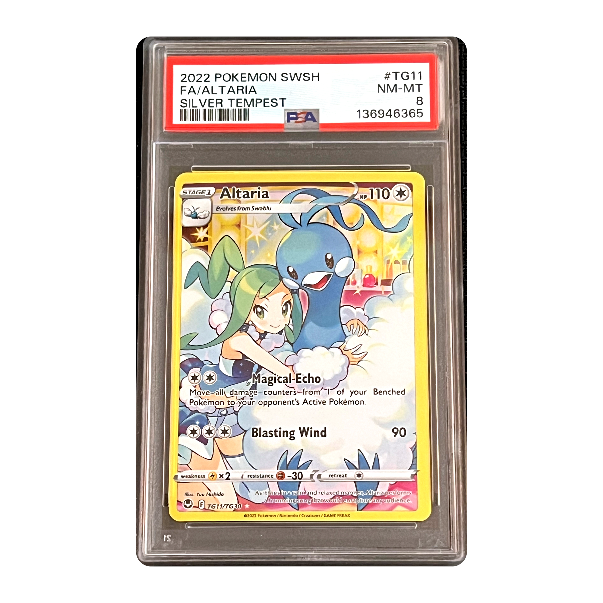 PSA 8 2022 Silver Tempest Altaria