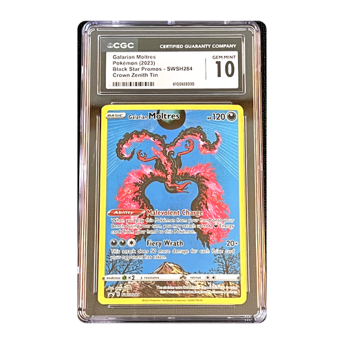 CGC 10 2023 Crown Zenith Galarian Moltres