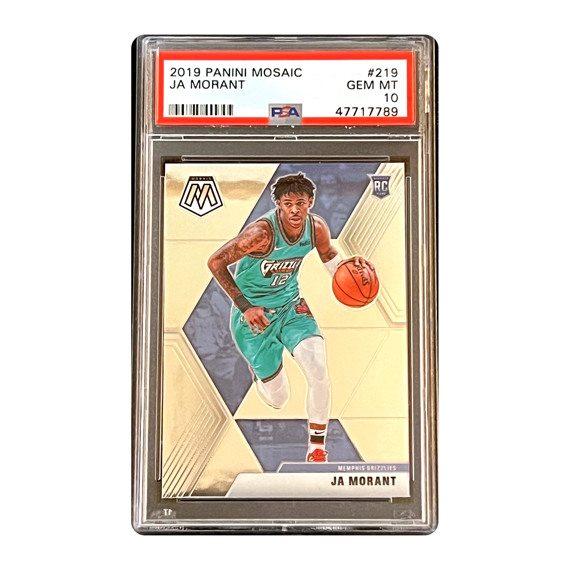 PSA 10 2019 Mosaic Ja Morant
