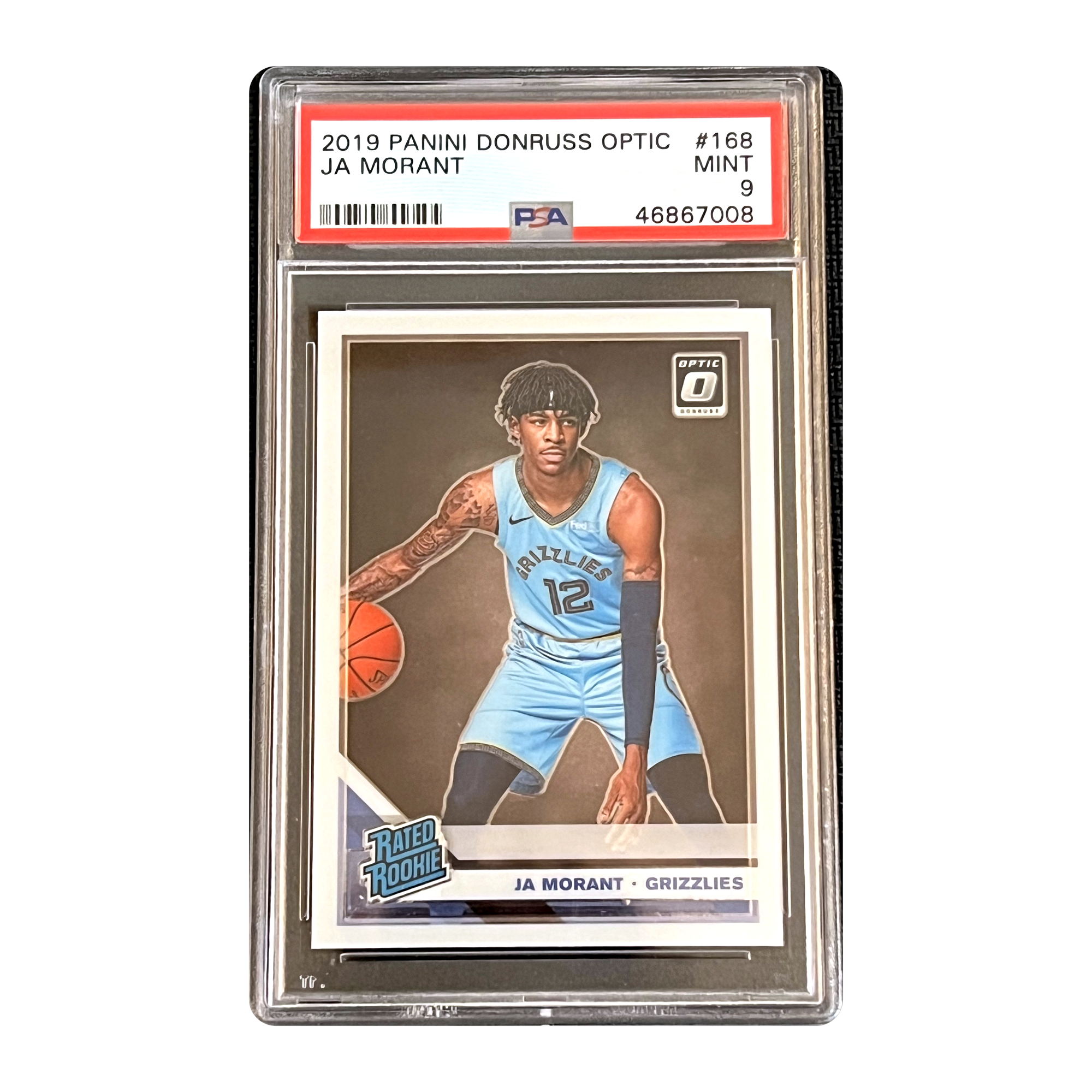 PSA 9 2019 Donruss Optic Ja Morant