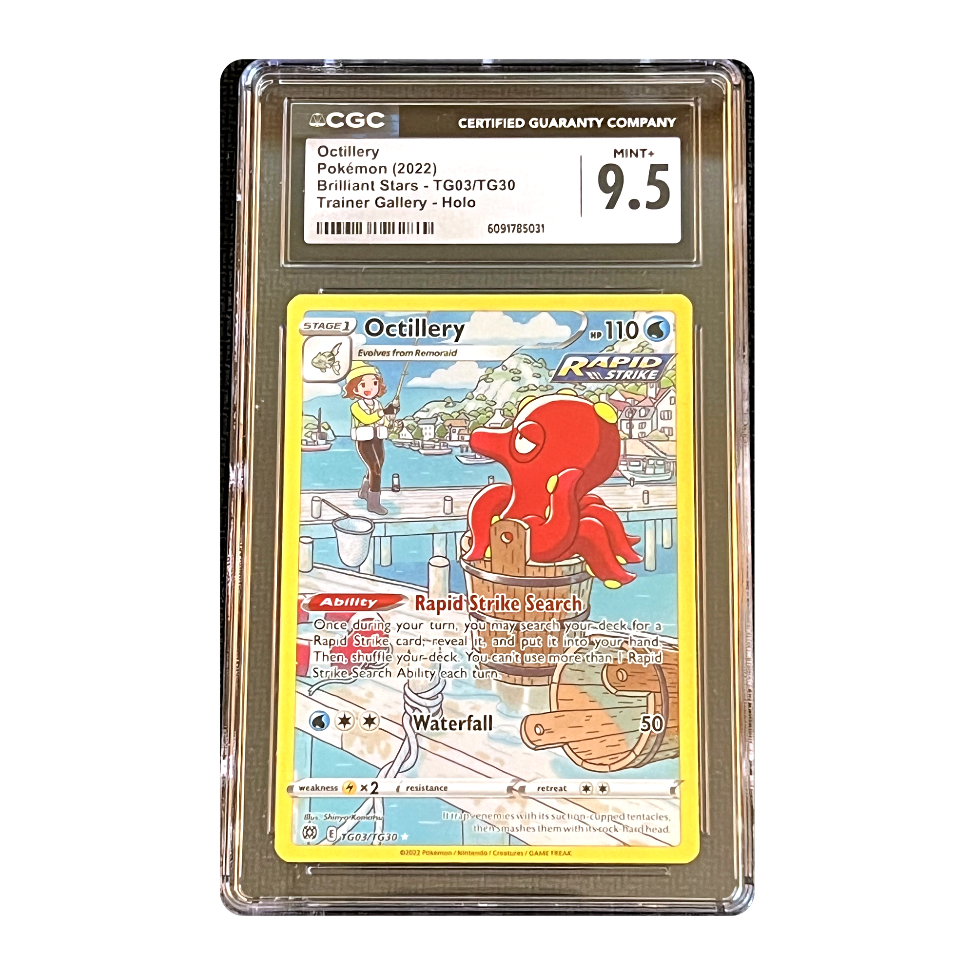 CGC 9.5 2022 Brilliant Stars Octillery