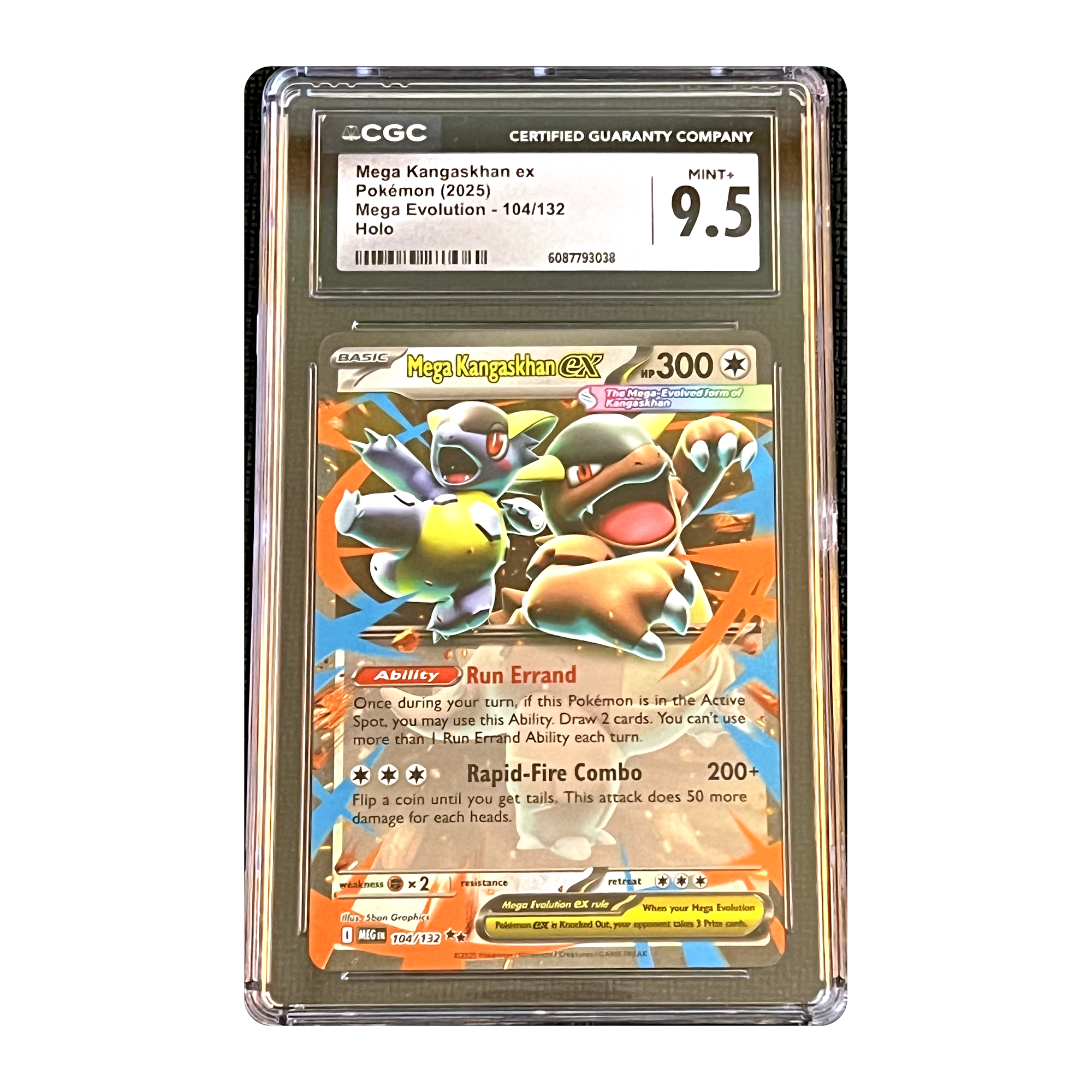 CGC 9.5 2025 Mega Evolution Mega Kangaskhan ex