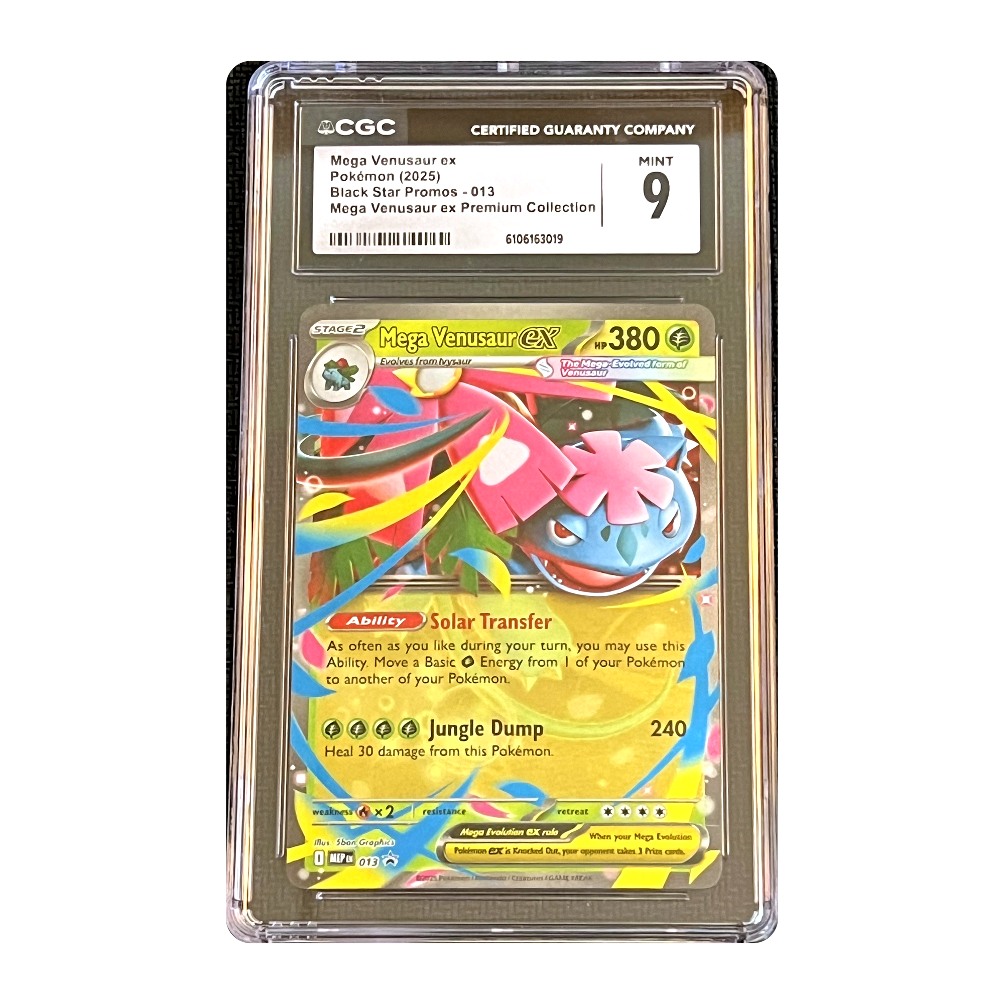 CGC 9 2025 Black Star Promos Mega Venusaur ex