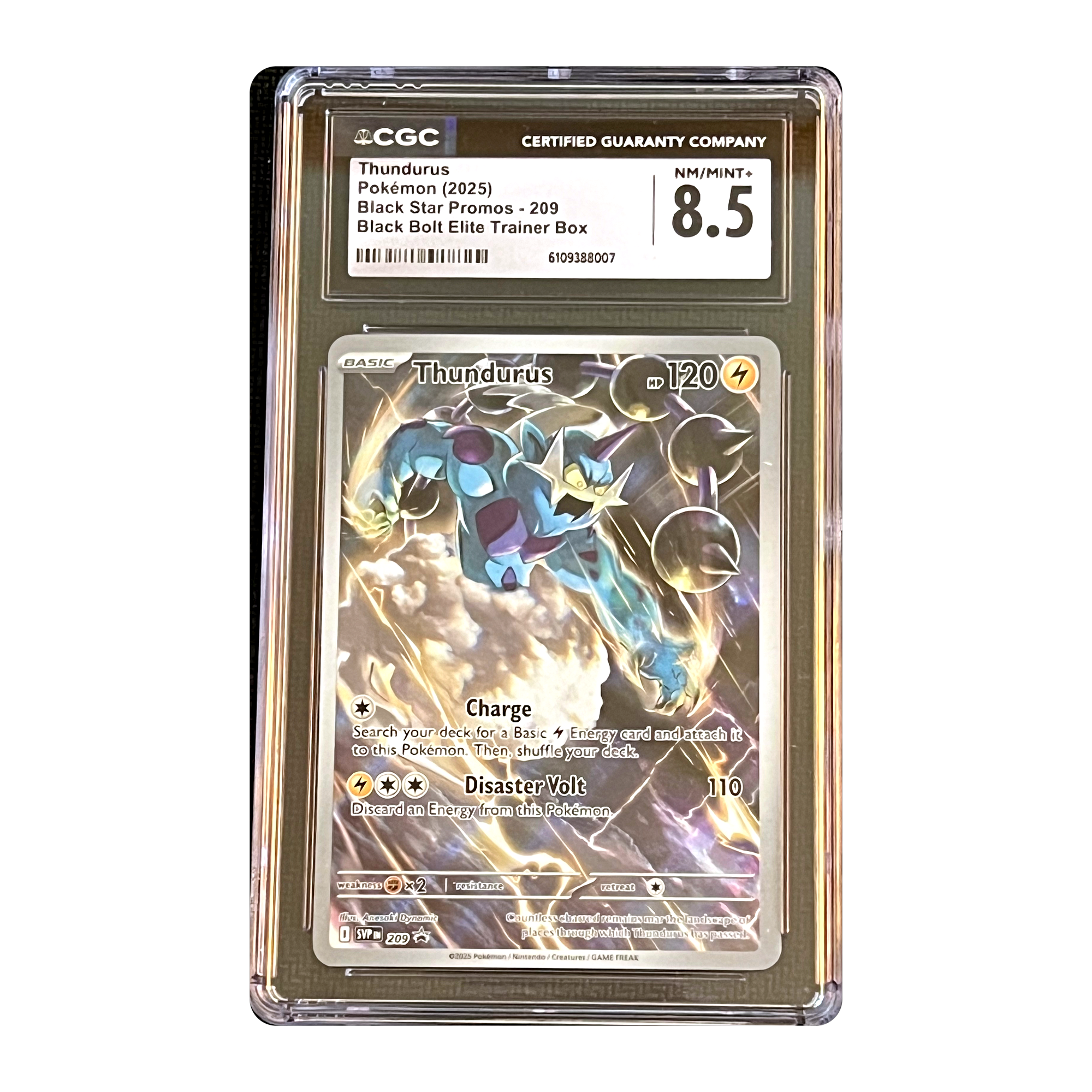 CGC 8.5 2025 Black Bolt Thundurus