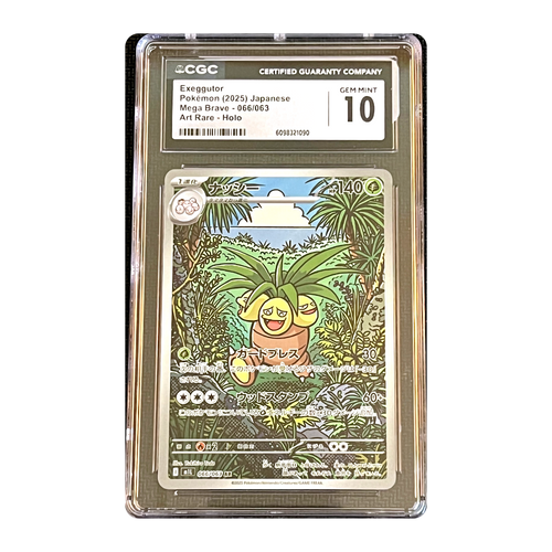CGC 10 2025 Japanese Mega Brave Exeggutor