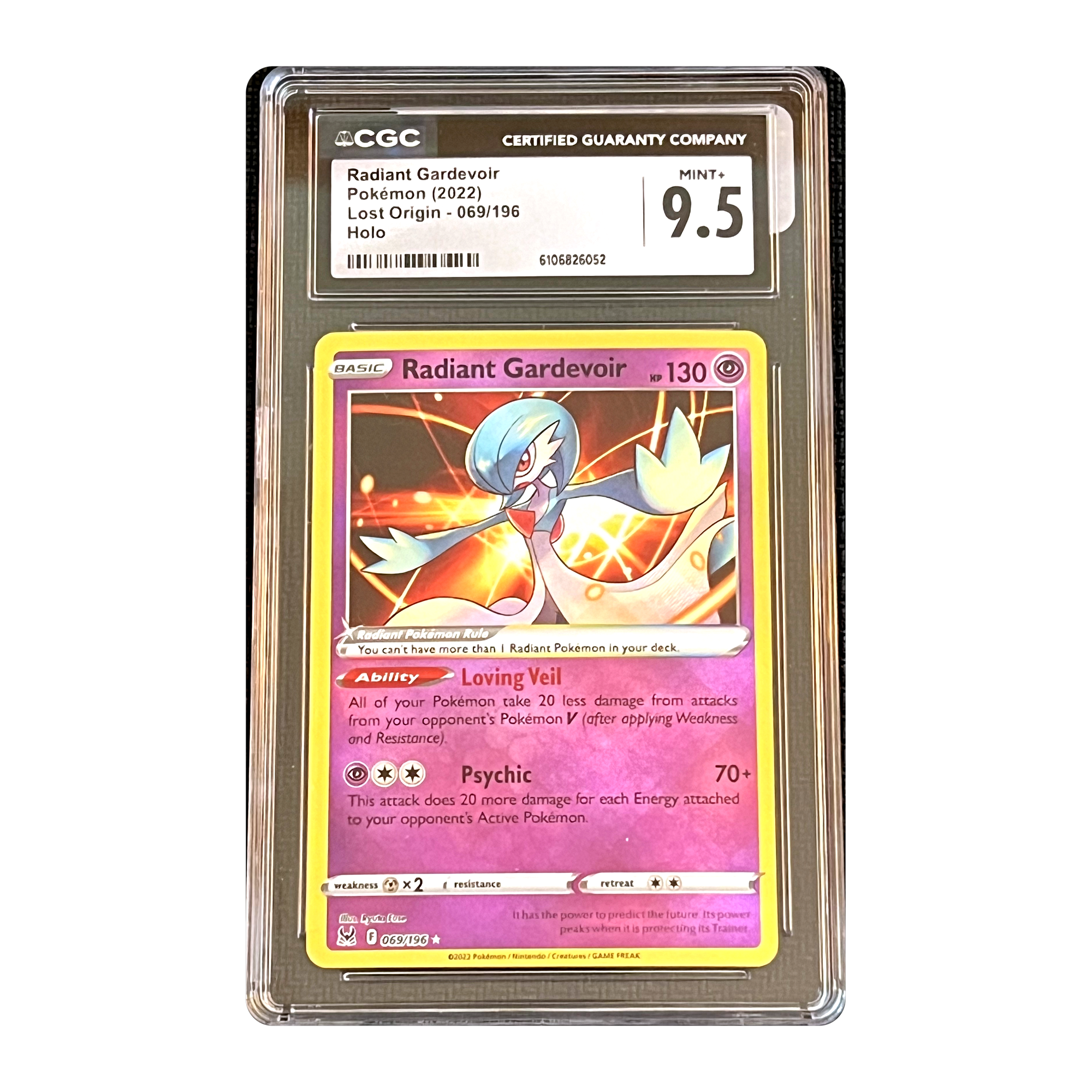 CGC 9.5 2022 Lost Origin Radiant Gardevoir