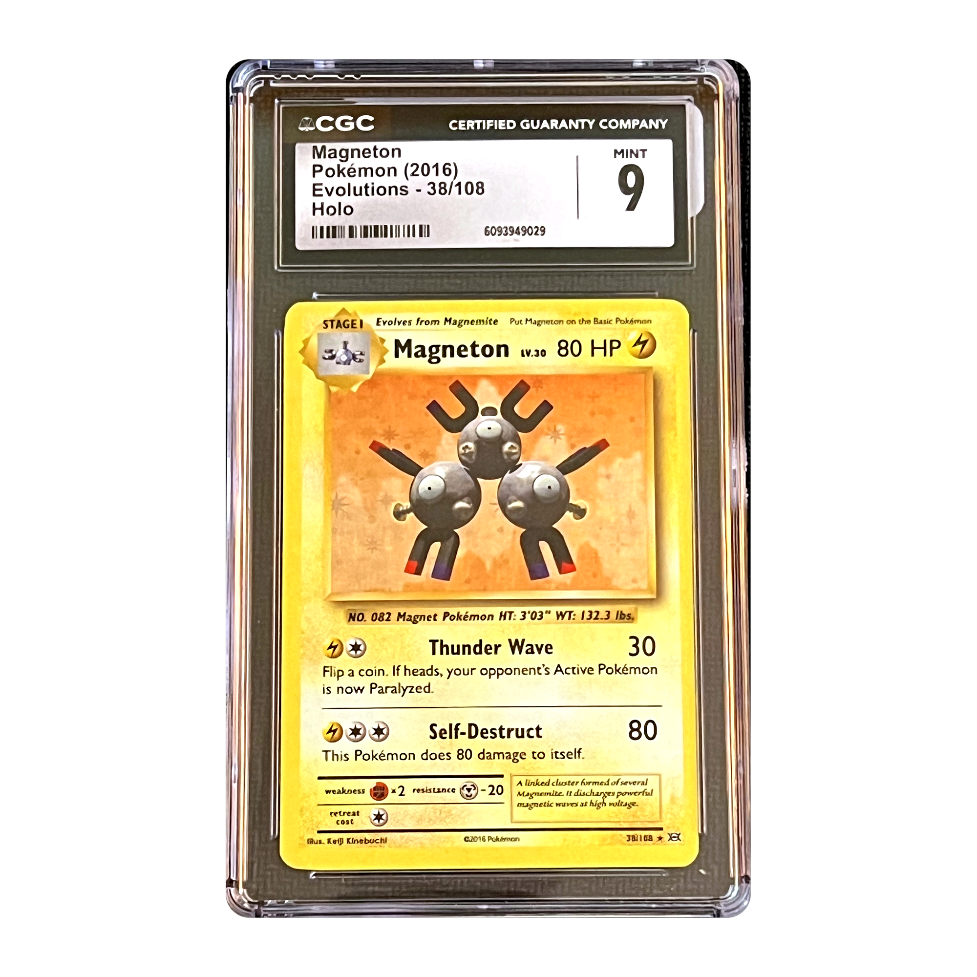 CGC 9 2016 Evolutions Magneton