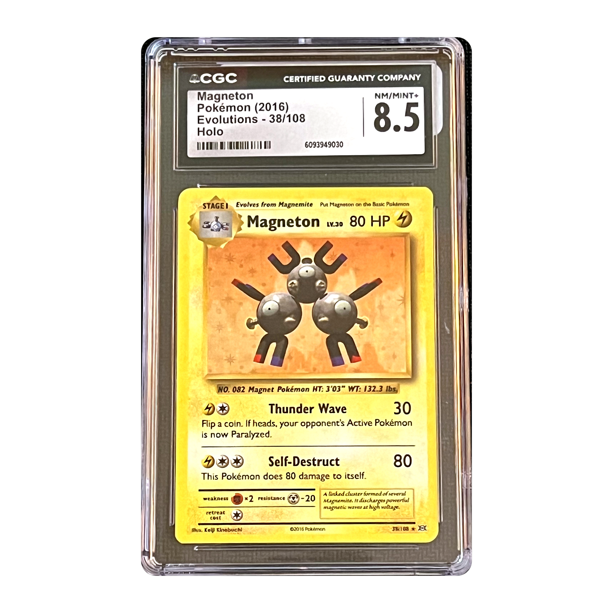 CGC 8.5 2016 Evolutions Magneton