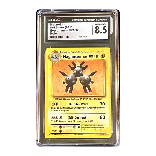 CGC 8.5 2016 Evolutions Magneton