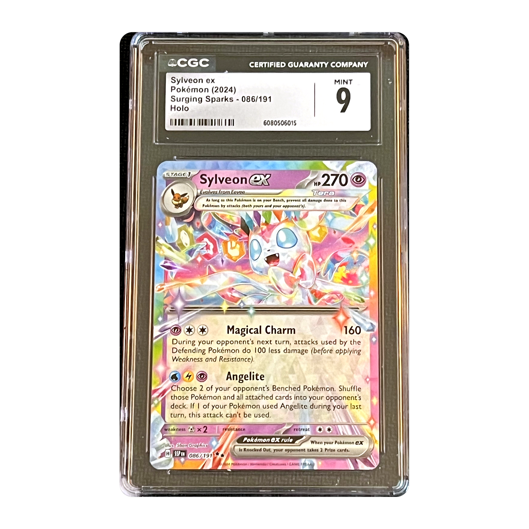 CGC 9 2024 Surging Sparks Sylveon ex