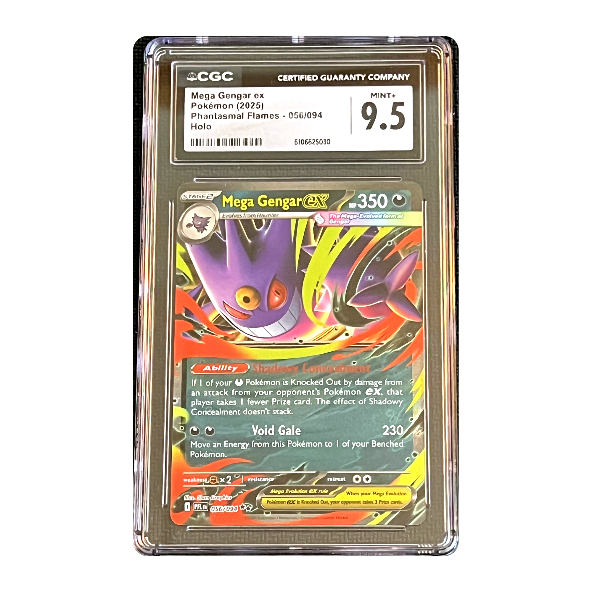 CGC 9.5 2025 Phantasmal Flames Mega Gengar ex