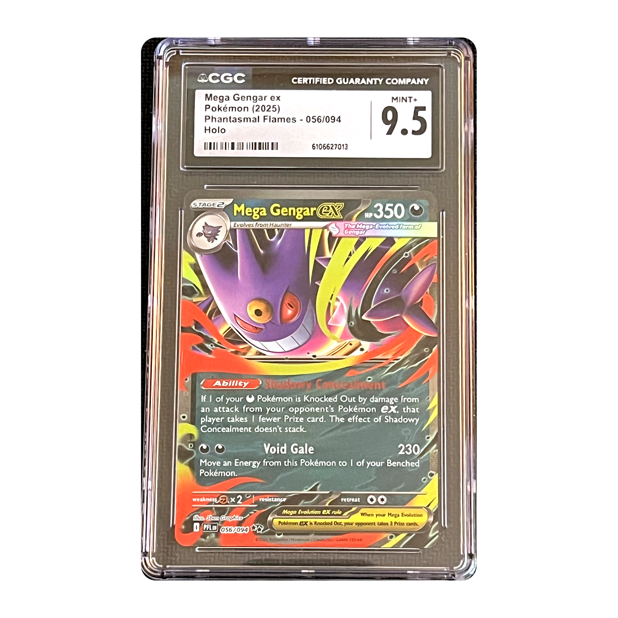 CGC 9.5 2025 Phantasmal Flames Mega Gengar ex