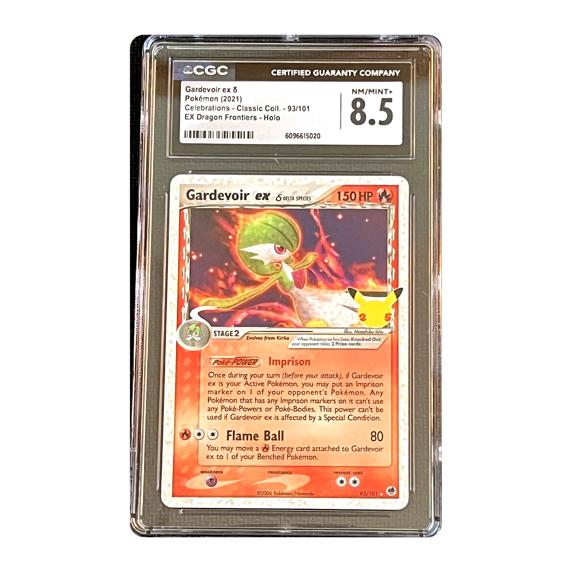 CGC 8.5 2021 Celebrations Classic Collection Gardevoir ex