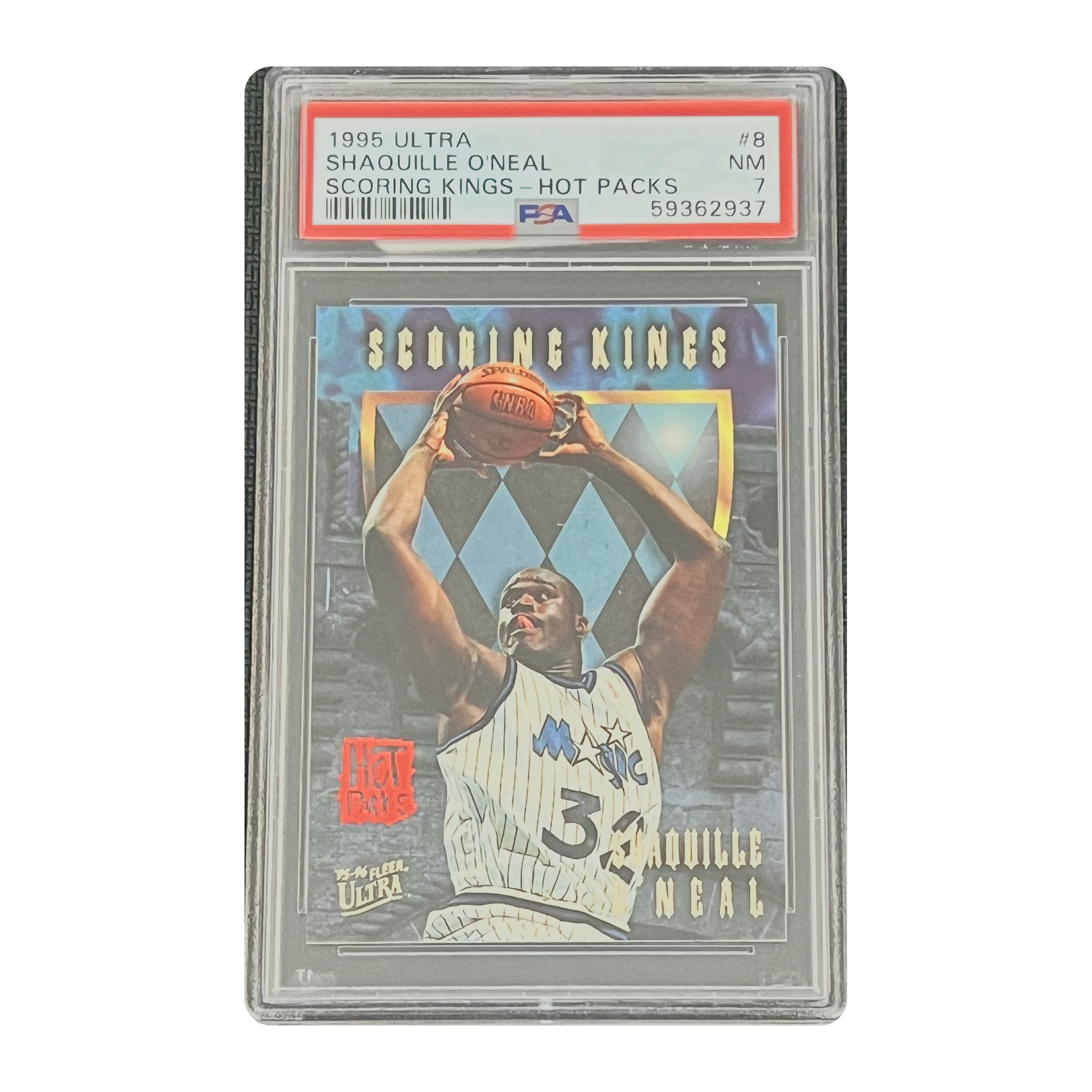 PSA 7 1995 Ultra Scoring Kings - Hot Packs Shaquille O'Neal