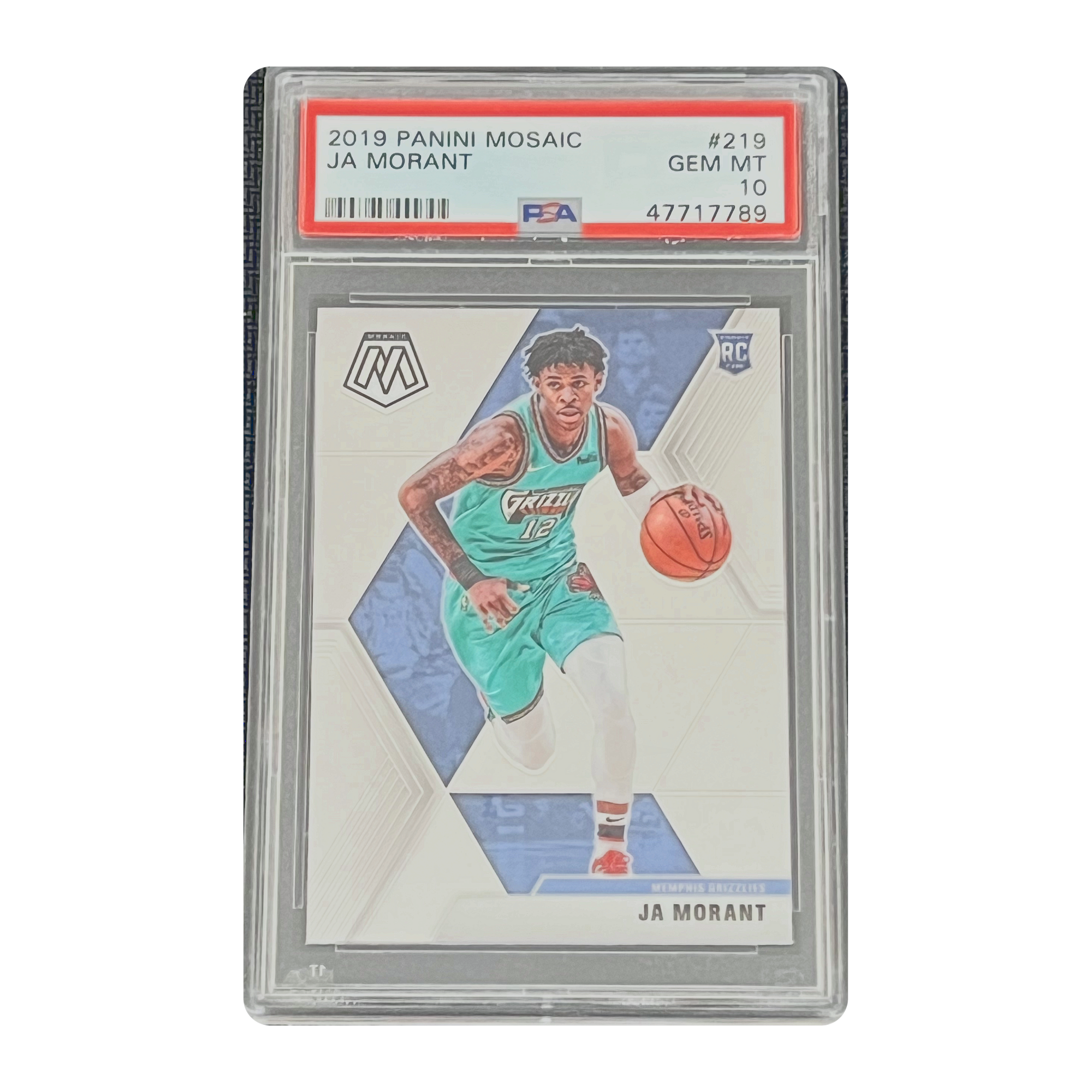 PSA 10 2019 Panini Mosaic Ja Morant