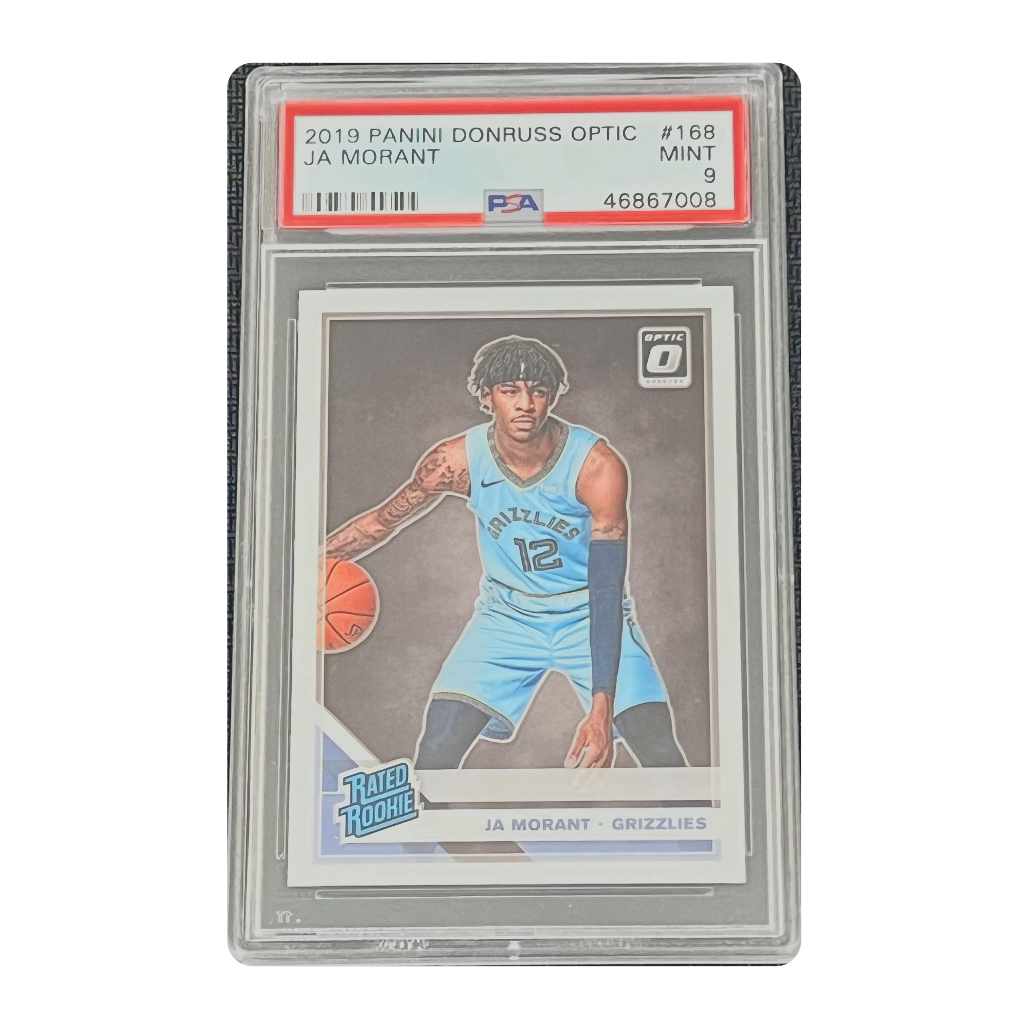 PSA 9 2019 Panini Donruss Optic Ja Morant
