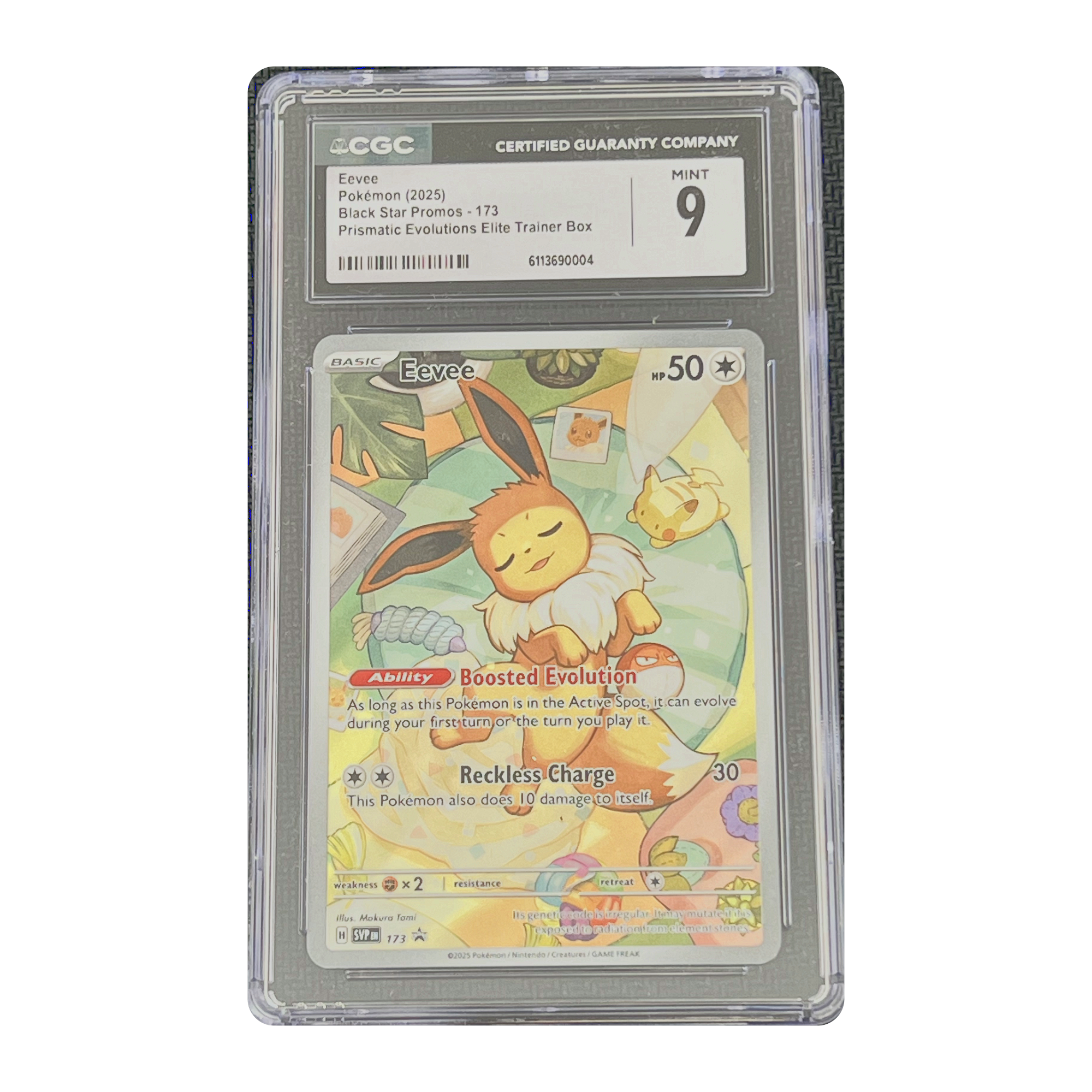 CGC 9 2025 Prismatic Evolutions Eevee