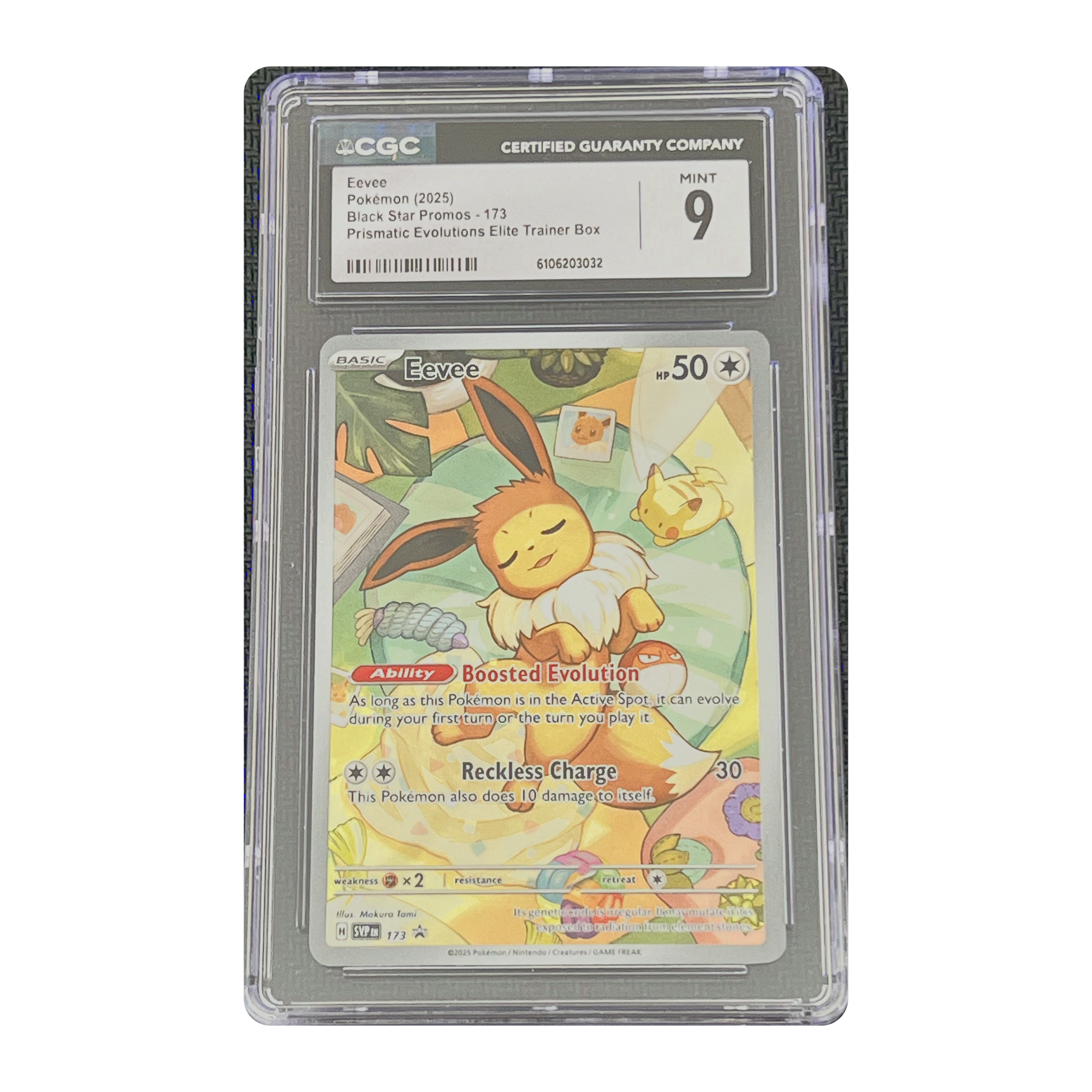 CGC 9 2025 Prismatic Evolutions Eevee