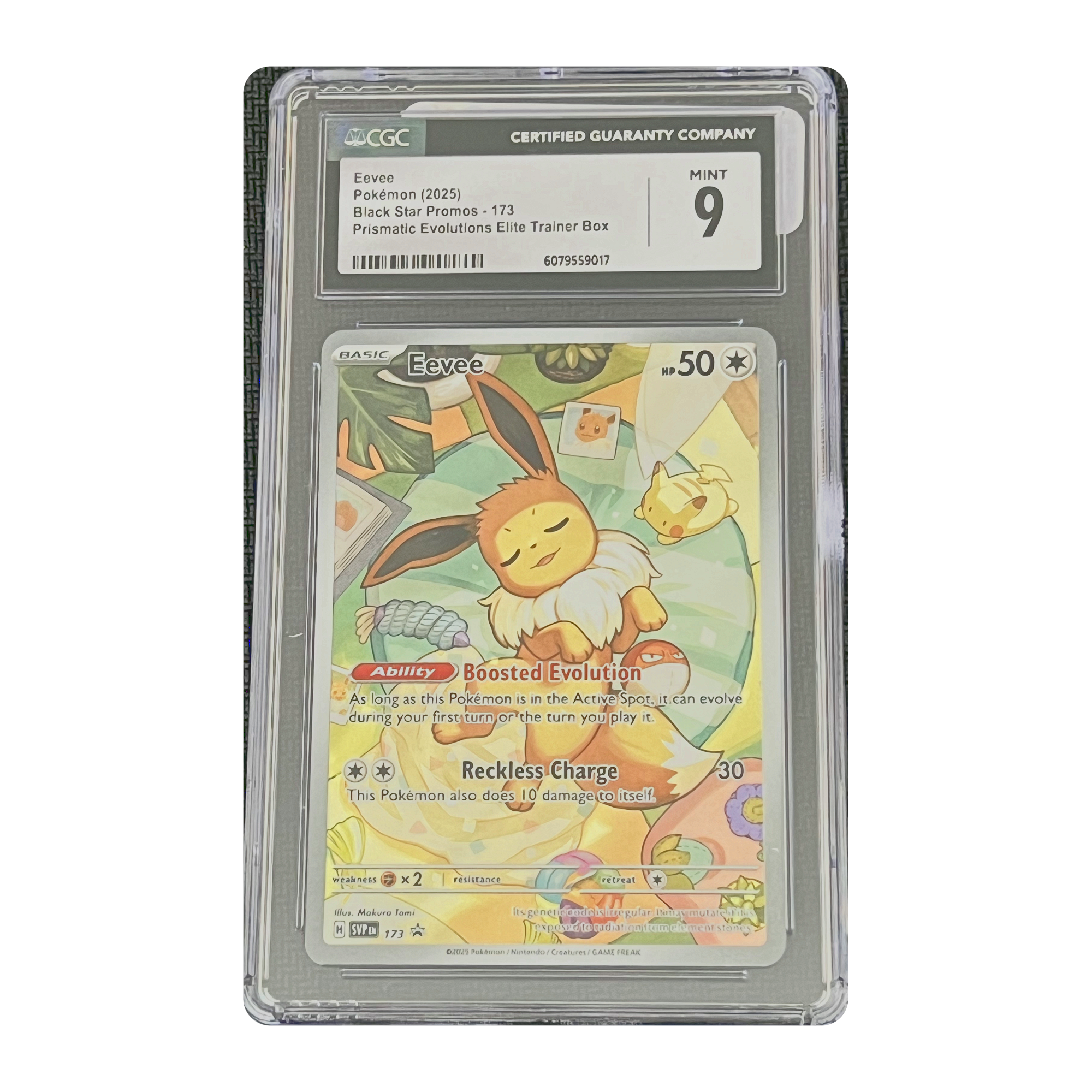 CGC 9 2025 Prismatic Evolutions Eevee