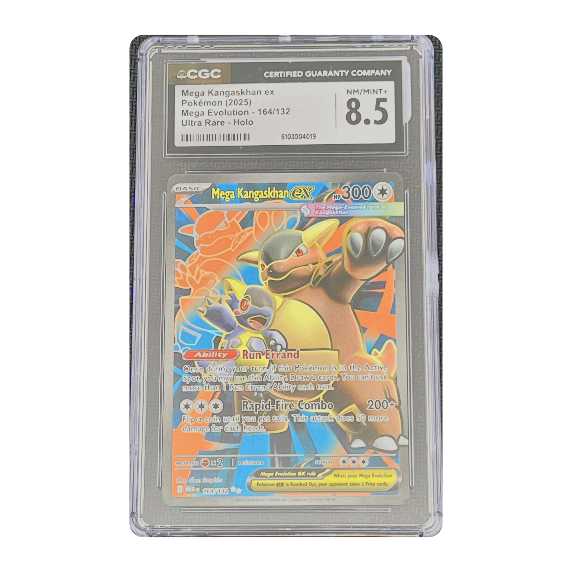 CGC 8.5 2025 Mega Evolution Mega Kangaskhan ex