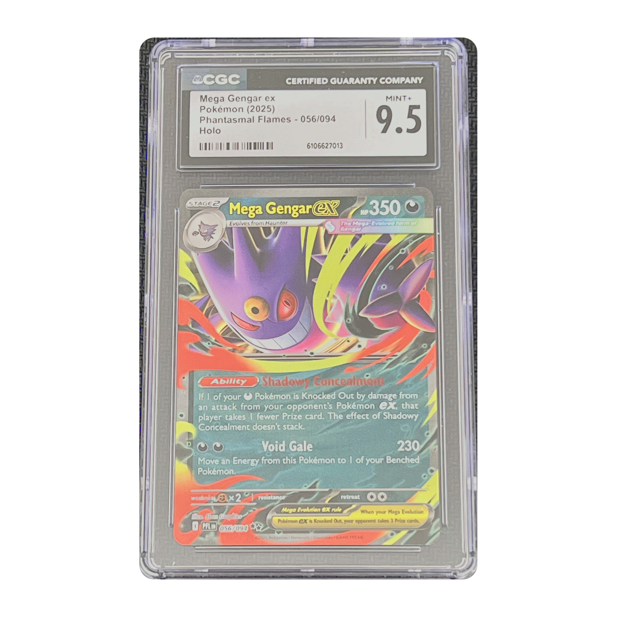 CGC 9.5 2025 Phantasmal Flames Mega Gengar ex