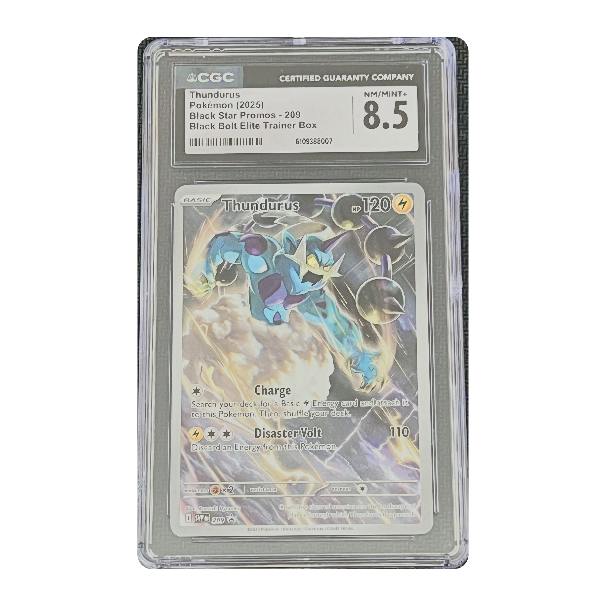 CGC 8.5 2025 Black Bolt Thundurus