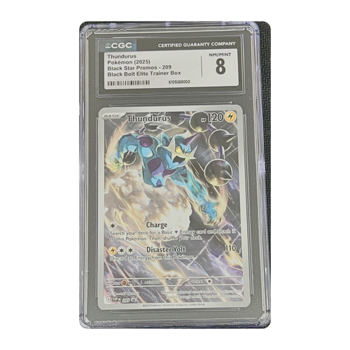 CGC 8 2025 Black Star Promos Thundurus