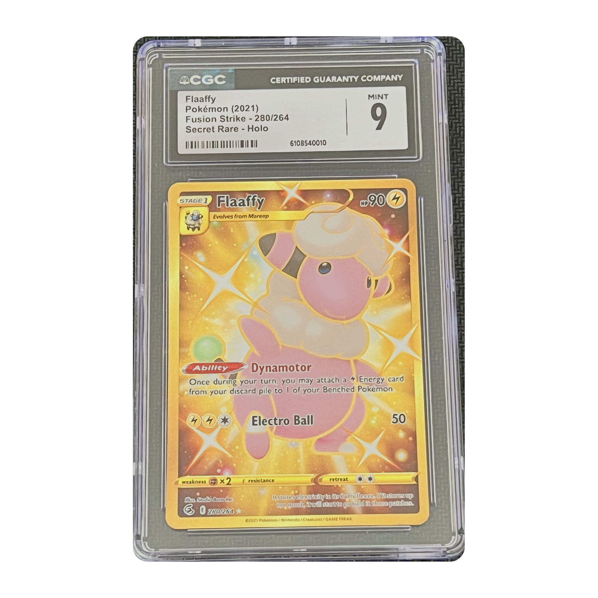 CGC 9 2021 Fusion Strike Flaaffy