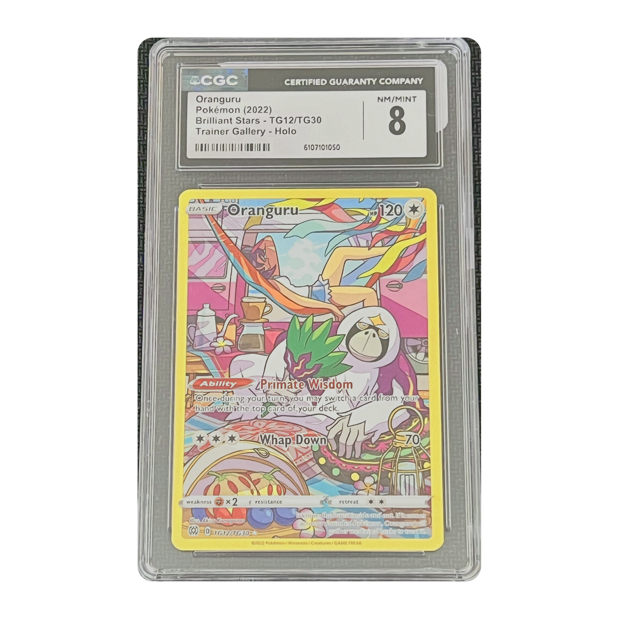 CGC 8 2022 Brilliant Stars Oranguru