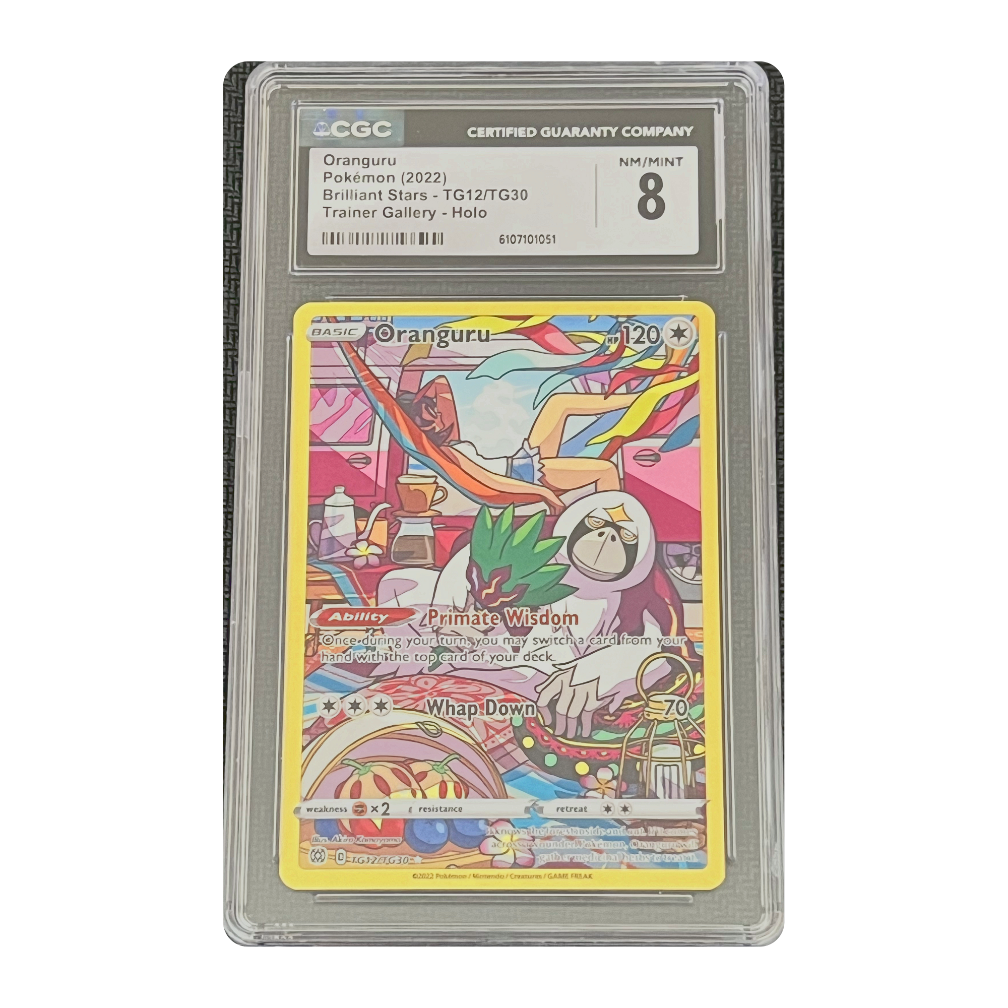 CGC 8 2022 Brilliant Stars Oranguru