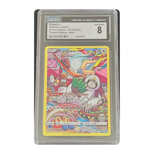 CGC 8 2022 Brilliant Stars Oranguru