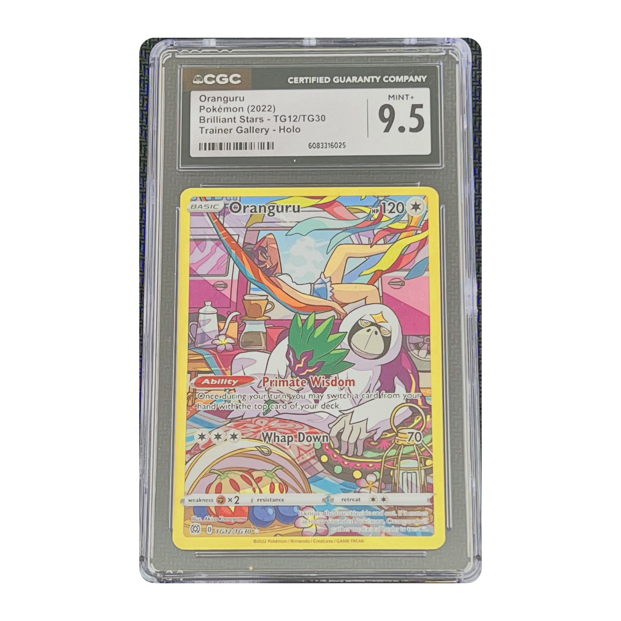 CGC 9.5 2022 Brilliant Stars Oranguru