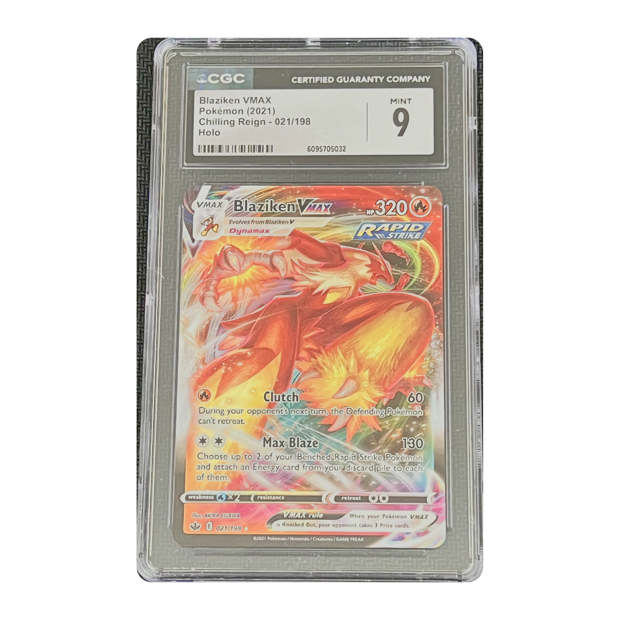 CGC 9 2021 Chilling Reign Blaziken VMAX
