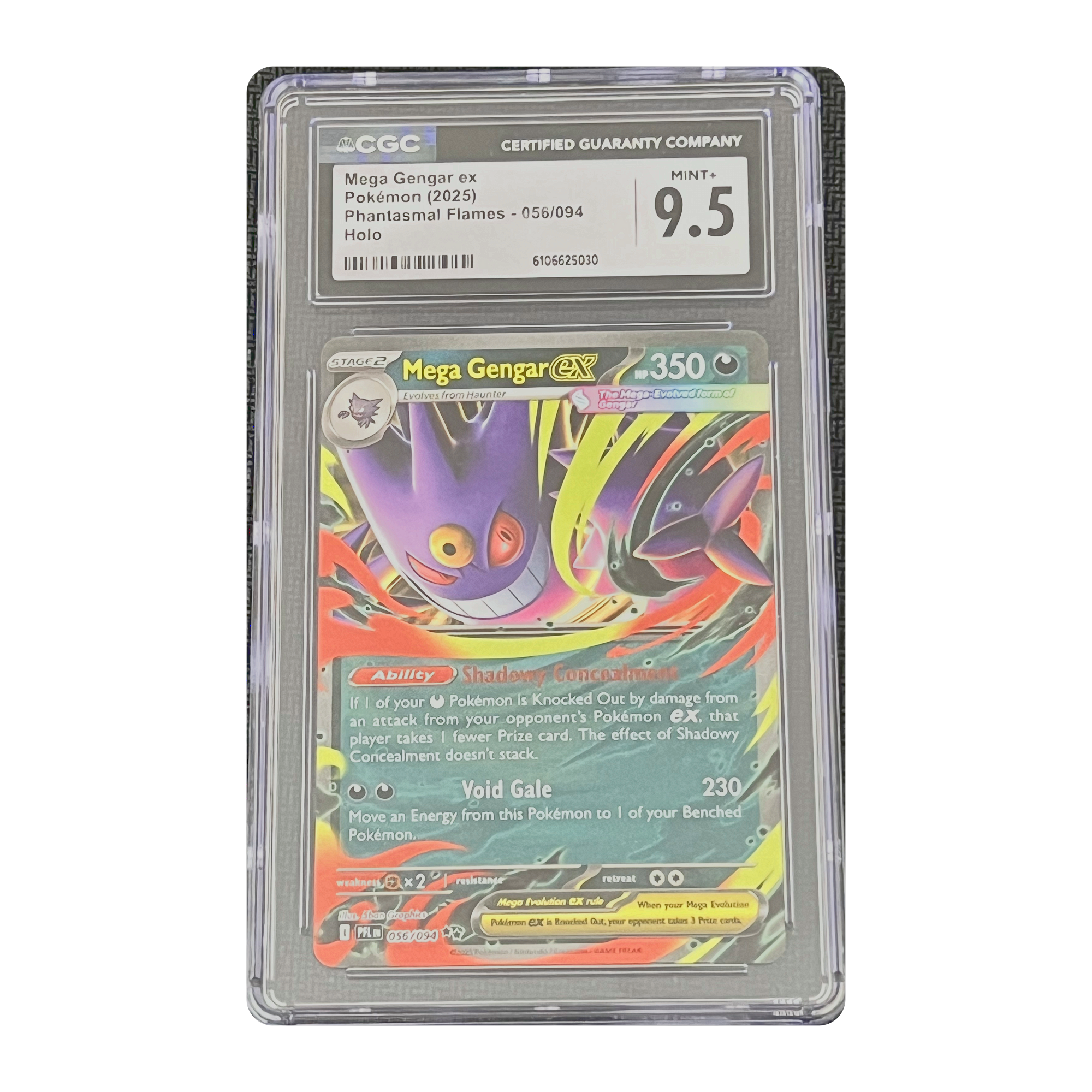 CGC 9.5 2025 Phantasmal Flames Mega Gengar ex