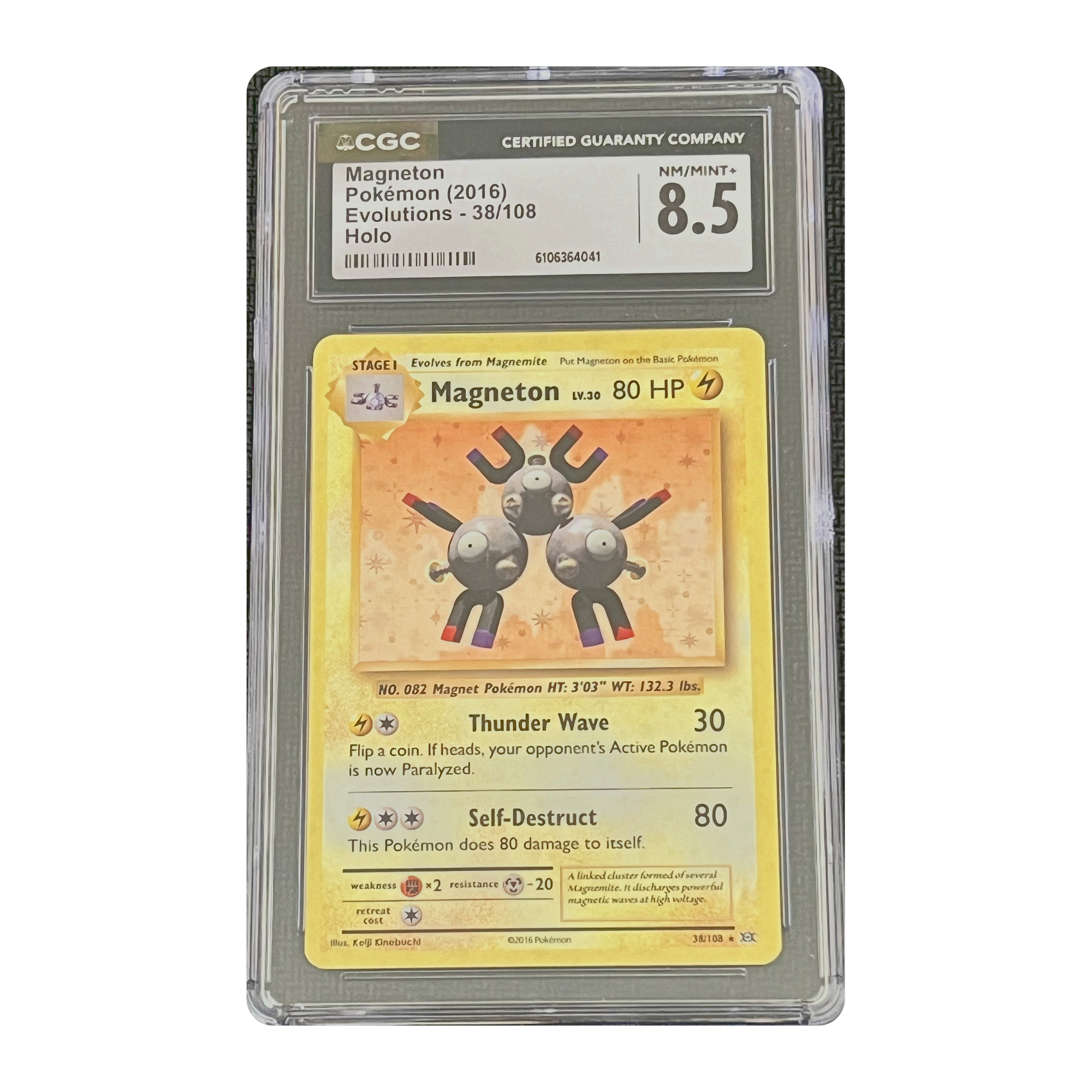CGC 8.5 2016 Evolutions Magneton