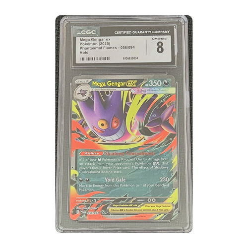 CGC 8 2025 Phantasmal Flames Mega Gengar ex