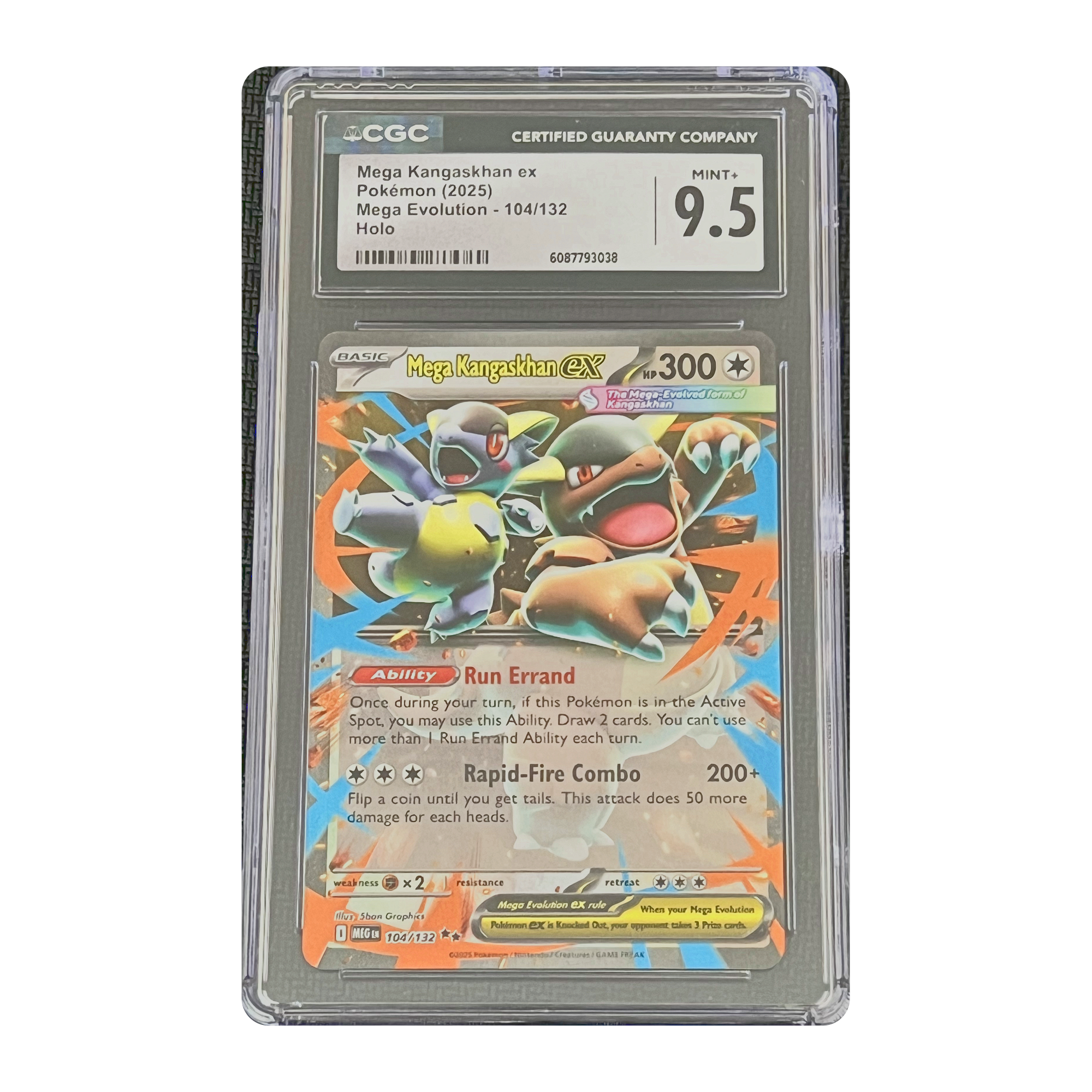CGC 9.5 2025 Mega Evolution Mega Kangaskhan ex