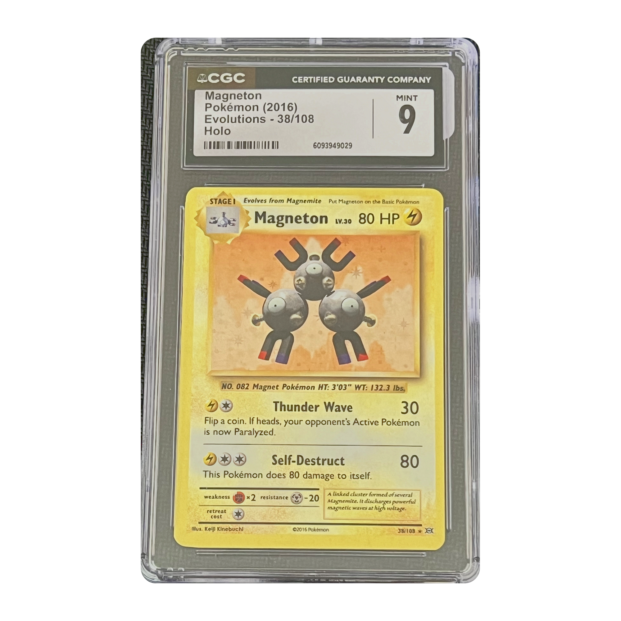 CGC 9 2016 Evolutions Magneton