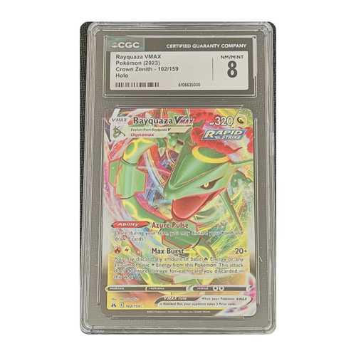 CGC 8 2023 Crown Zenith Rayquaza VMAX