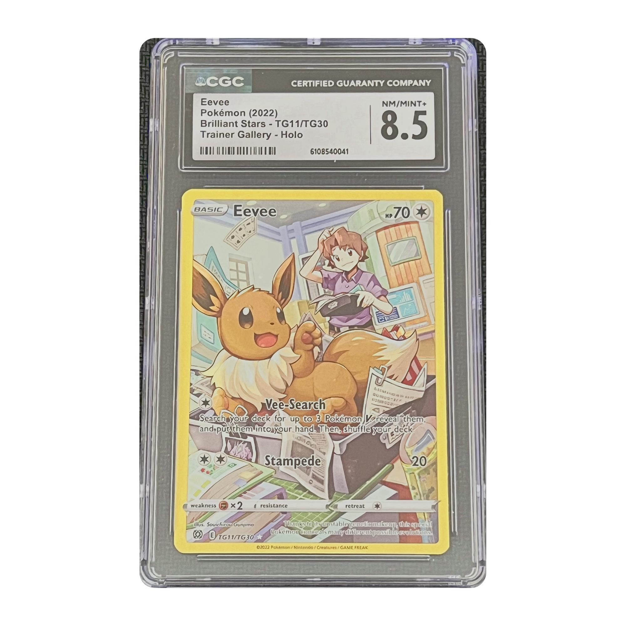 CGC 8.5 2022 Brilliant Stars Eevee