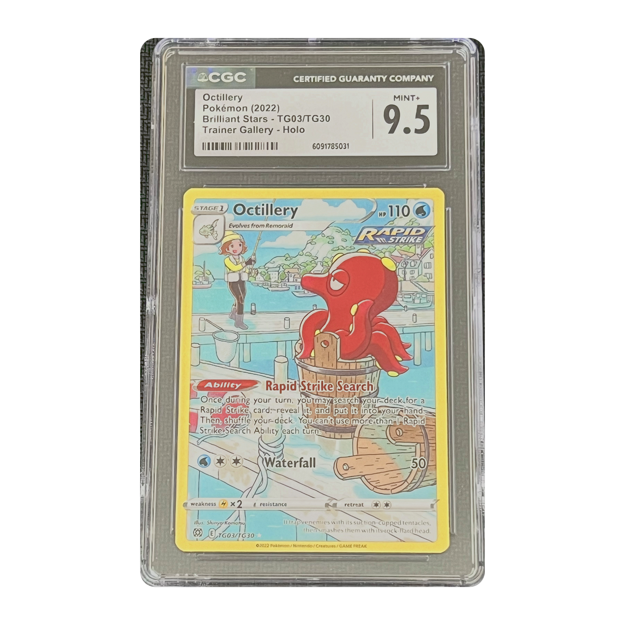 CGC 9.5 2022 Brilliant Stars Octillery