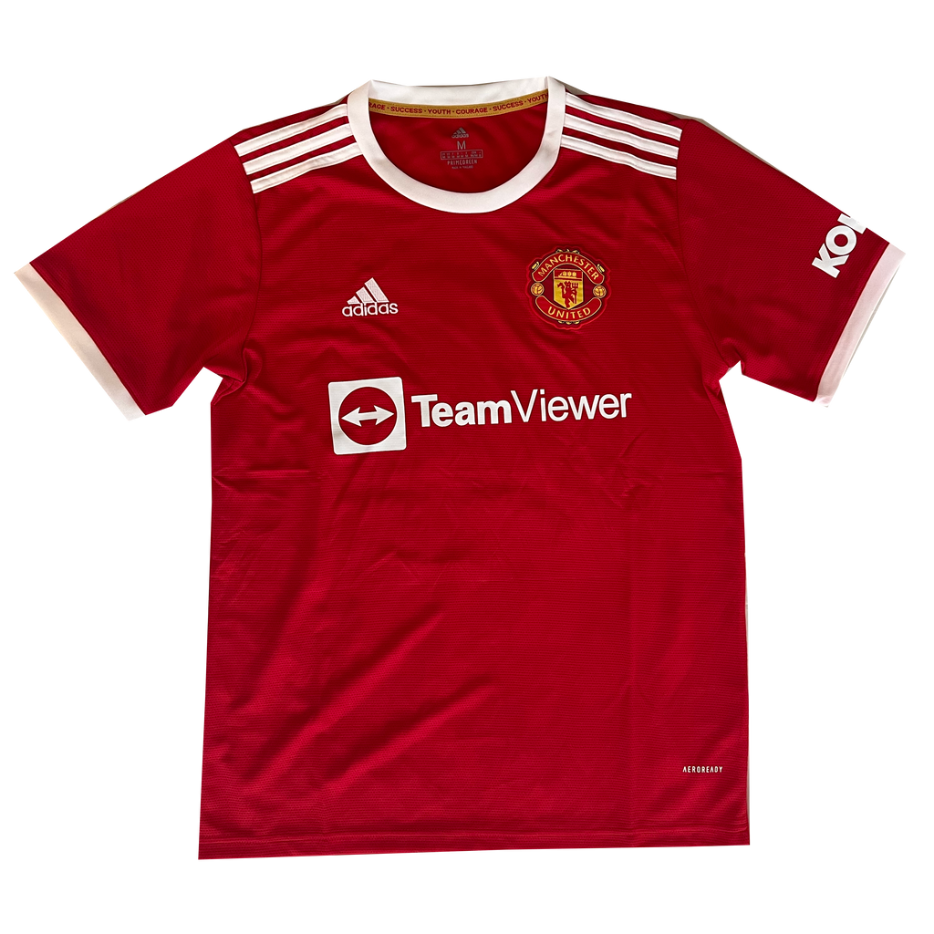 Bruno Fernandes Signed Manchester United 2021/22 Home Jersey (Beckett COA)