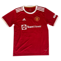 Bruno Fernandes Signed Manchester United 2021/22 Home Jersey (Beckett COA)